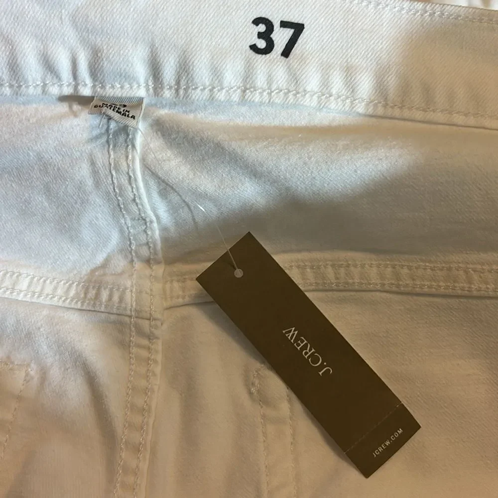 NEW J. CREW | slim boyfriend jeans white 37